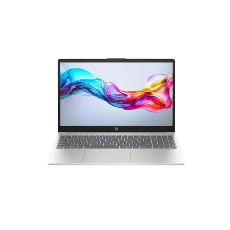 HP 15 FD0558nia - Raptor Lake - 13th Gen Core i7 1355U Processor 8-GB 512-GB SSD Intel Iris Xe Graphics 15.6" FHD 1080 250nits Micro-Edge AG Display Backlit KB DOS (Natural Silver, NEW)
